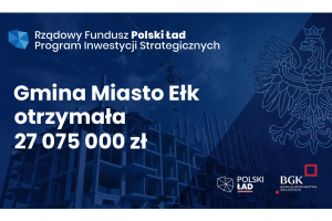 Plakat informacyjny Polski Ład dofinansowanie